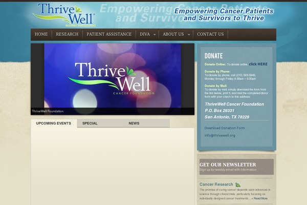thrivewell.org site used Thrivewell
