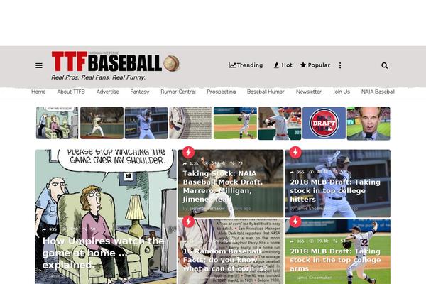 throughthefencebaseball.com site used Sportsmag-single-pro