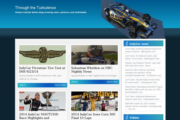 throughtheturbulence.com site used Indy-ma