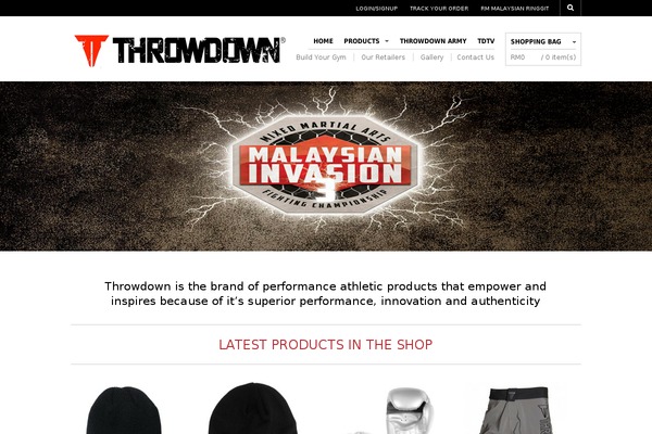 throwdownmalaysia.com site used Throwdown