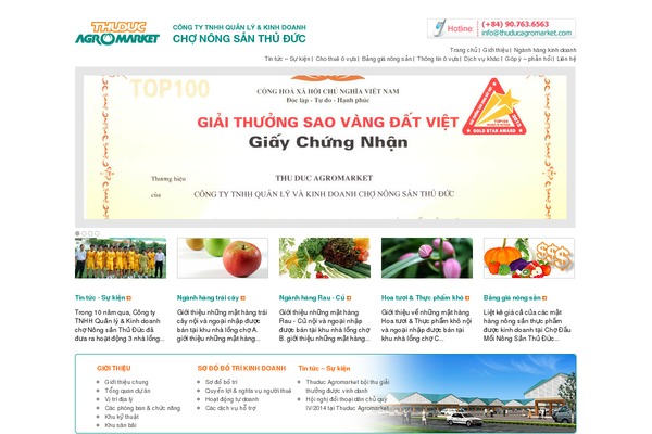 thuducagromarket.com site used Chodaumoi