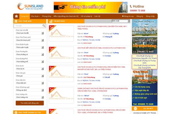 thuenhahanoi.com.vn site used Dp-theme