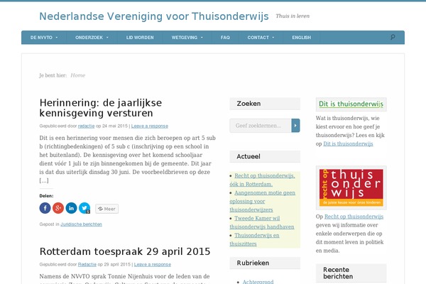 thuisonderwijs.nl site used Bizzboss-nvvto