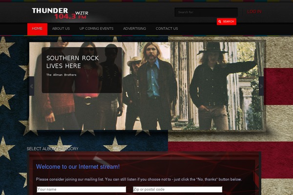 thunder1043fm.com site used Sound_rock