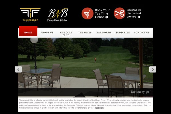 Lightspeed-golf-child theme site design template sample