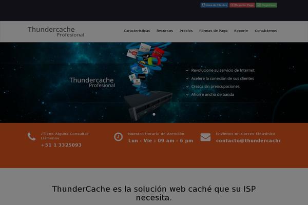 thundercache.es site used Appointment-pro
