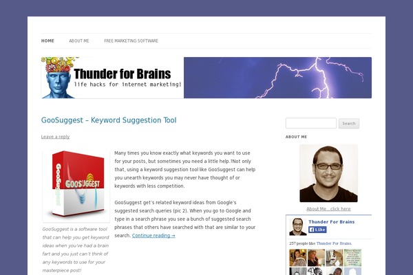 Twenty Twelve theme site design template sample