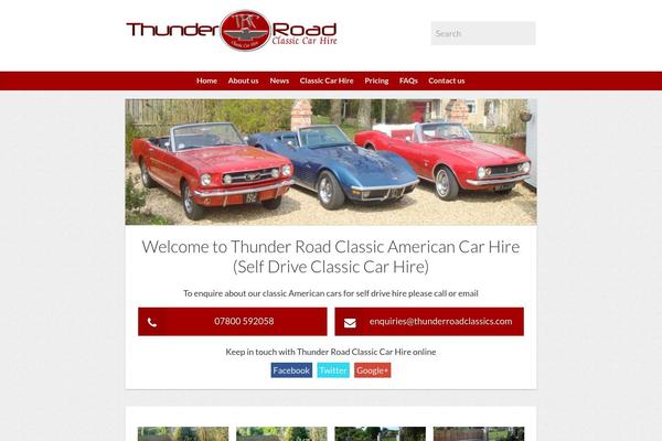 thunderroadclassics.com site used Trc