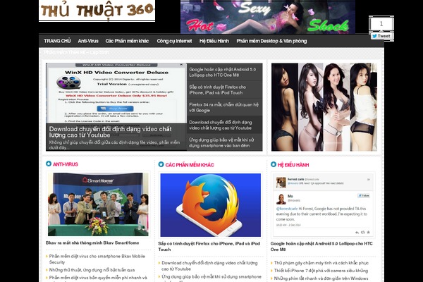 thuthuat360.net site used FashionPro
