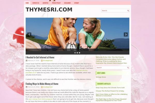 Dietexercise theme site design template sample