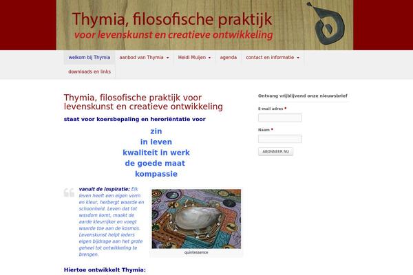 thymia.nl site used Thymia