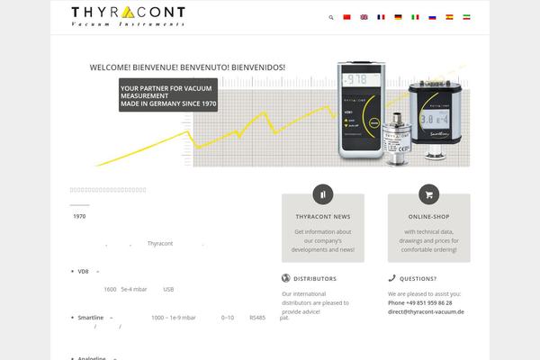 thyracont.net site used Thyracont