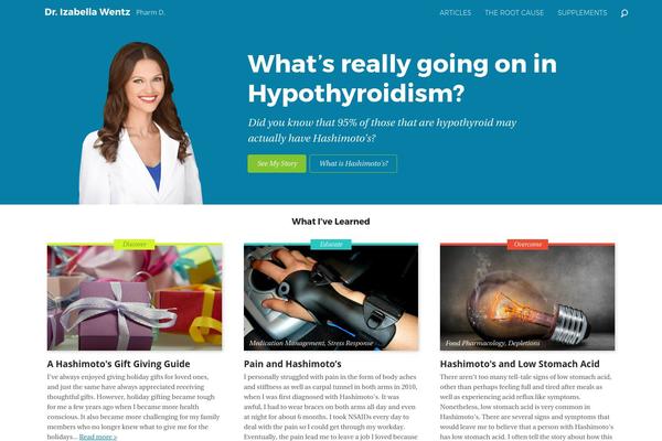 Genesis theme site design template sample