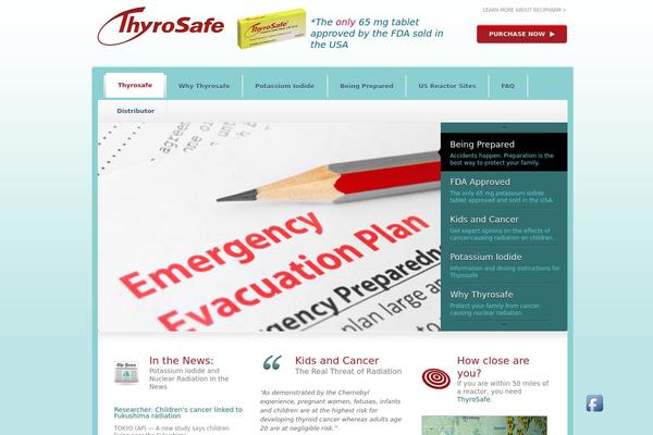 thyrosafe.com site used Thyrosafe