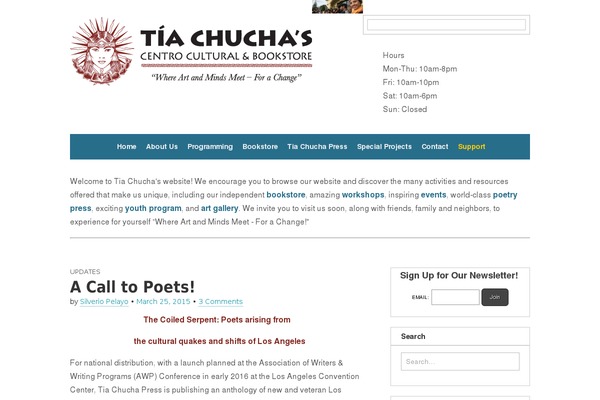 tiachucha.org site used Tiachucha