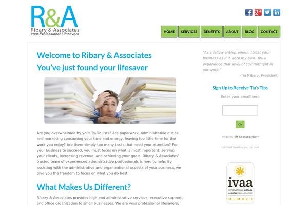 Site using Testimonials Widget plugin