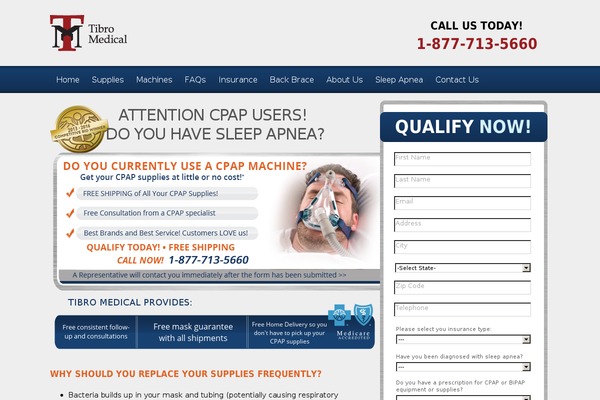 tibromedical.com site used Thematicbpo