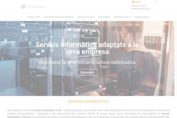 Bridge theme site design template sample