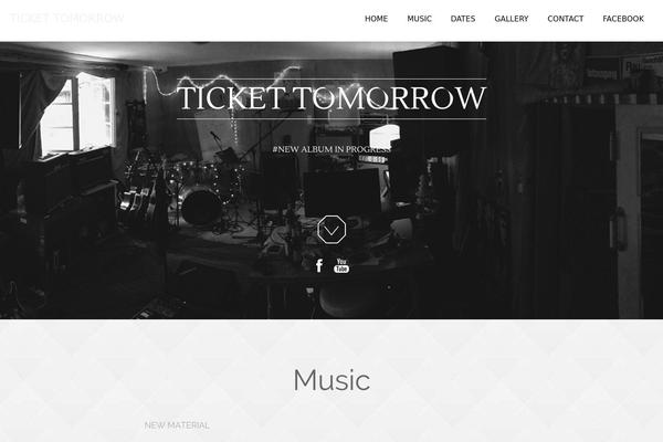 ticket-tomorrow.de site used Onetone-4