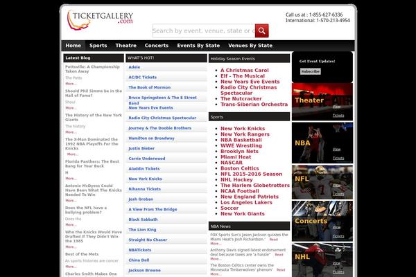 ticketgallery.com site used Ticketgallery