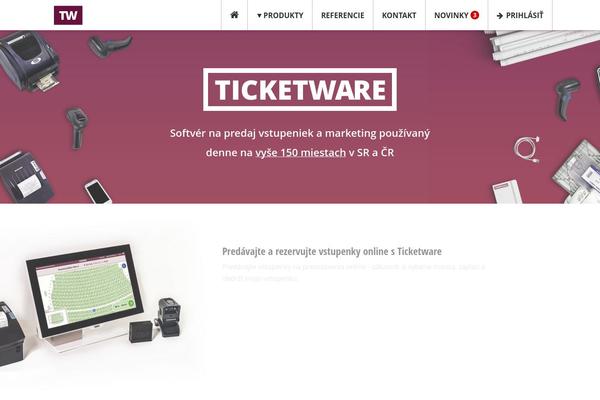 ticketware.sk site used Tw2