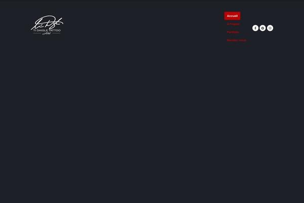 Porto theme site design template sample