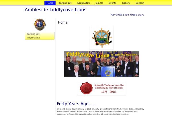 tiddlycovelions.com site used Atlc2014summer