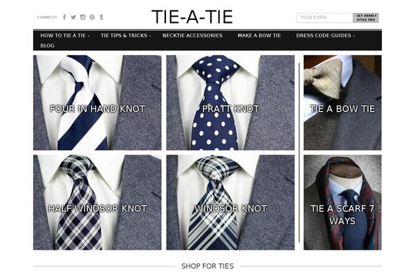 tie-a-tie.net site used Tie-a-tie