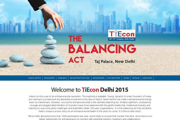 tiecon-delhi.org site used Tie