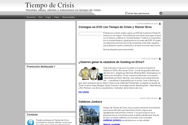 Massive News theme site design template sample