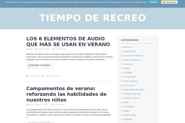 tiempoderecreo.com site used Flato-child