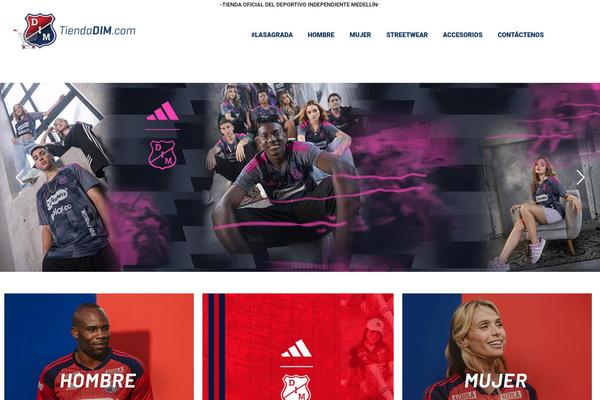 Sports-store theme site design template sample