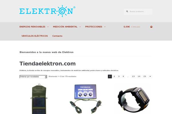 tiendaelektron.com site used Storefront