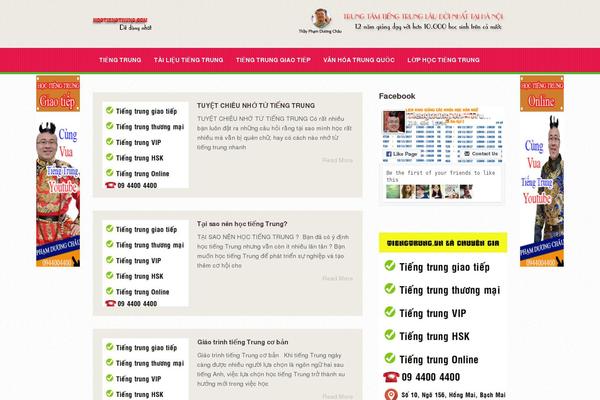 tiengtrung.com site used Themetiengtrung