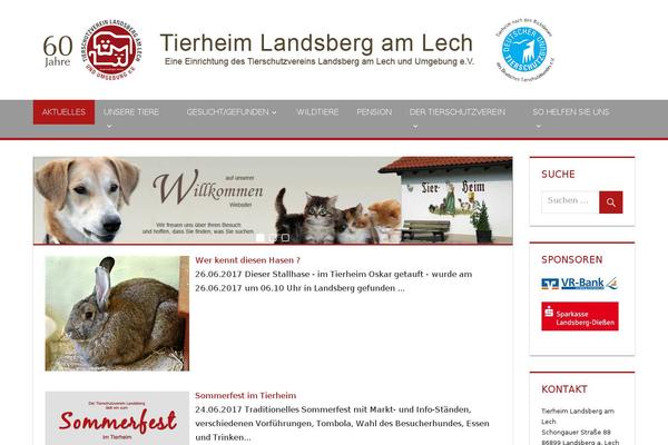 tierheim-landsberg.de site used Tierheim-2-0
