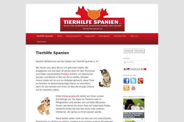 tierhilfe-spanien.org site used Tiere