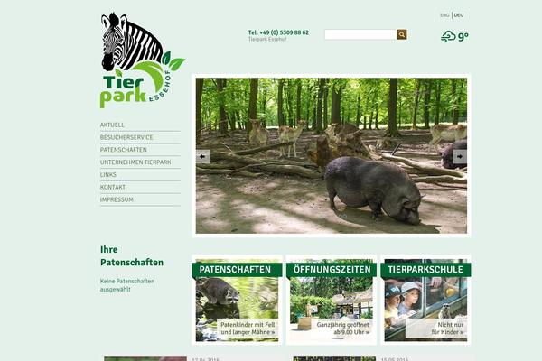 tierpark-essehof.de site used Zoobs