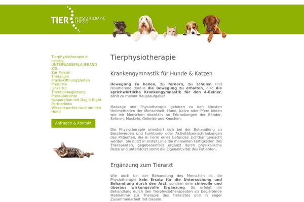 tierphysiotherapie-leipzig.de site used Cms