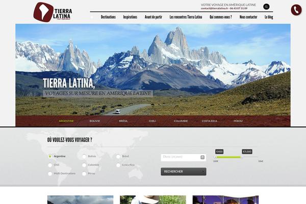 tierra-latina.com site used Tierra