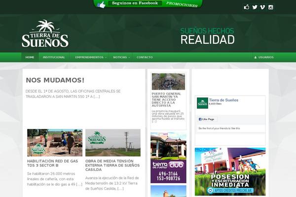 tierradesuenos.com.ar site used Tierradesuenos