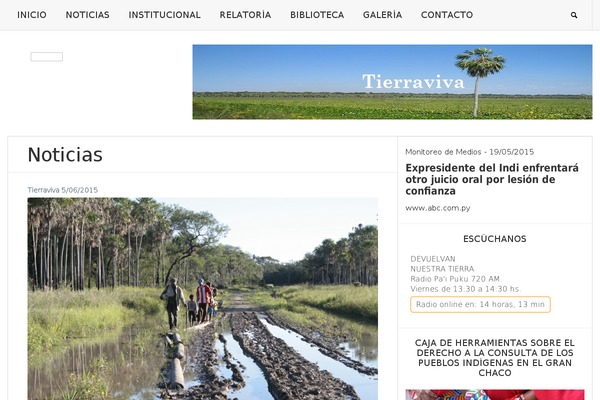 tierraviva.org.py site used Tierraviva