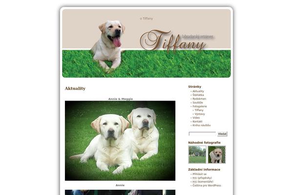 tiffany-dog.net site used Tiffany