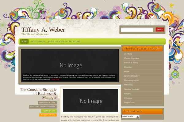 Florance theme site design template sample