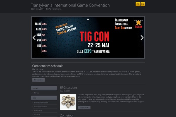 tig-convention.com site used Combat