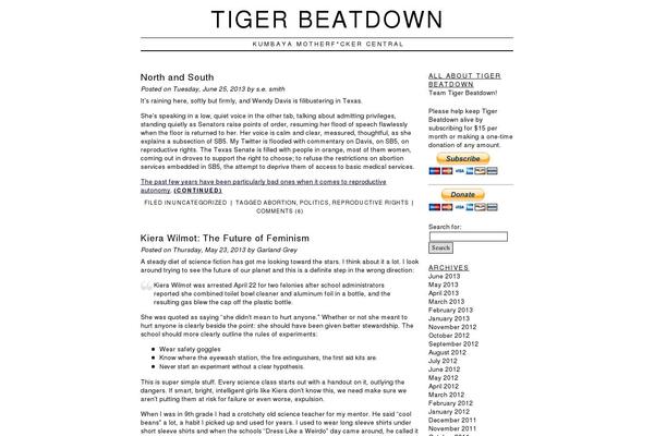 tigerbeatdown.com site used veryplaintxt