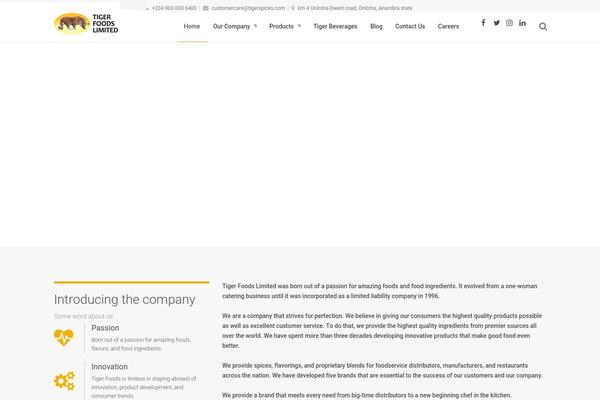 tigerfoods.com site used Yellowbusiness