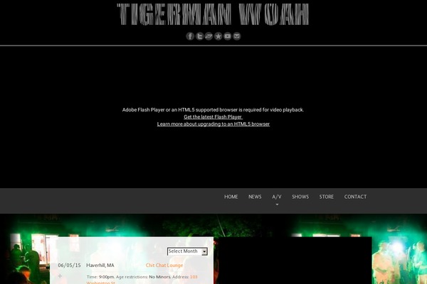 tigermanwoah.com site used Tigermanwoah