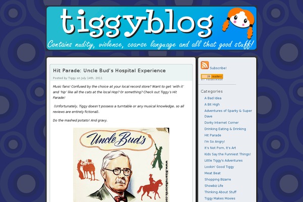tiggyblog.com site used Wucoco-two-column-0100