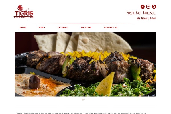 Restaurateur theme site design template sample