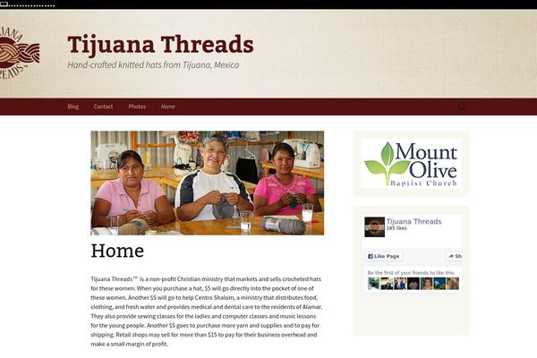 Twenty Thirteen theme site design template sample